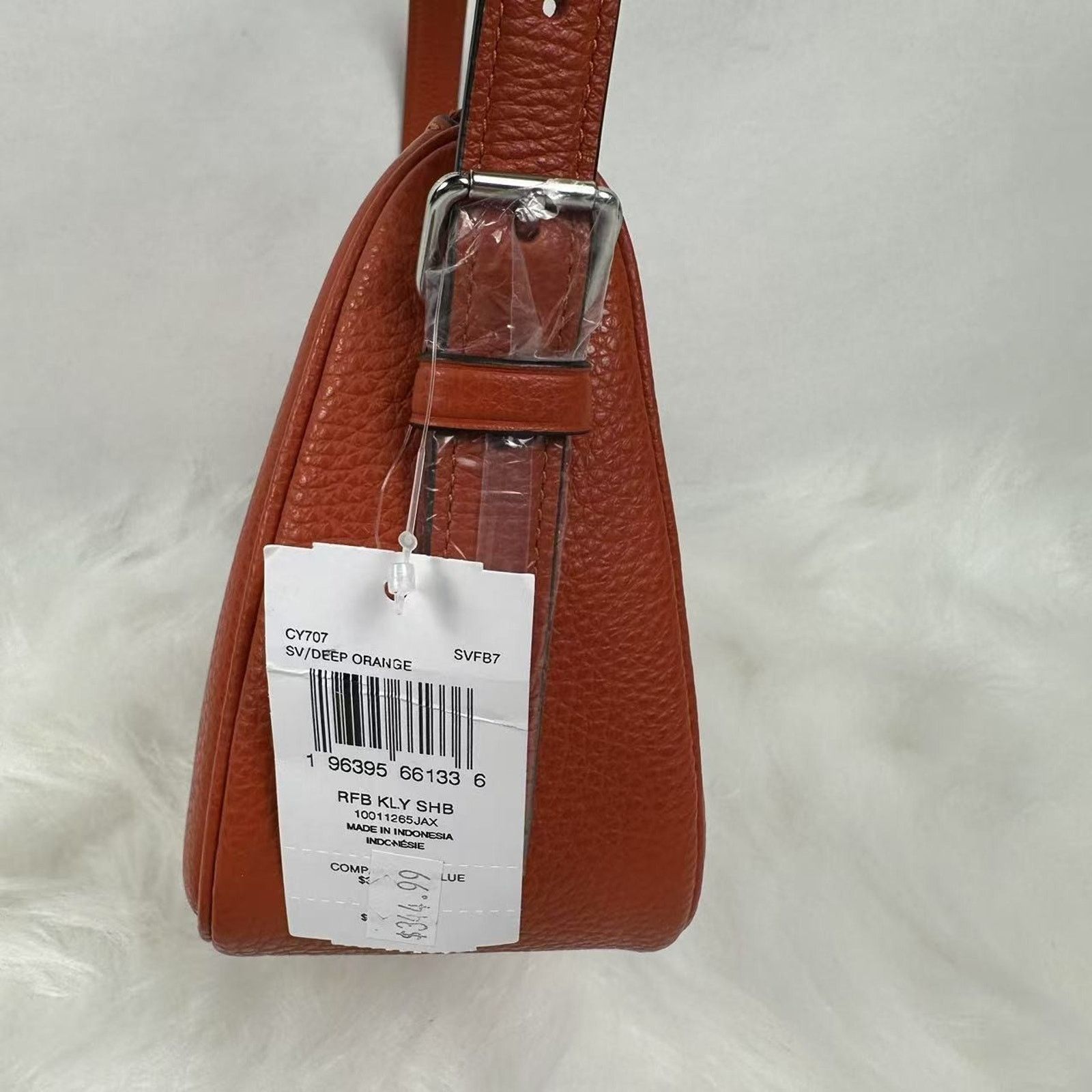 Coach Coach Kailey Shoulder/Crossbody Bag In Leather/Deep Orange Size ONE SIZE - 4 Thumbnail