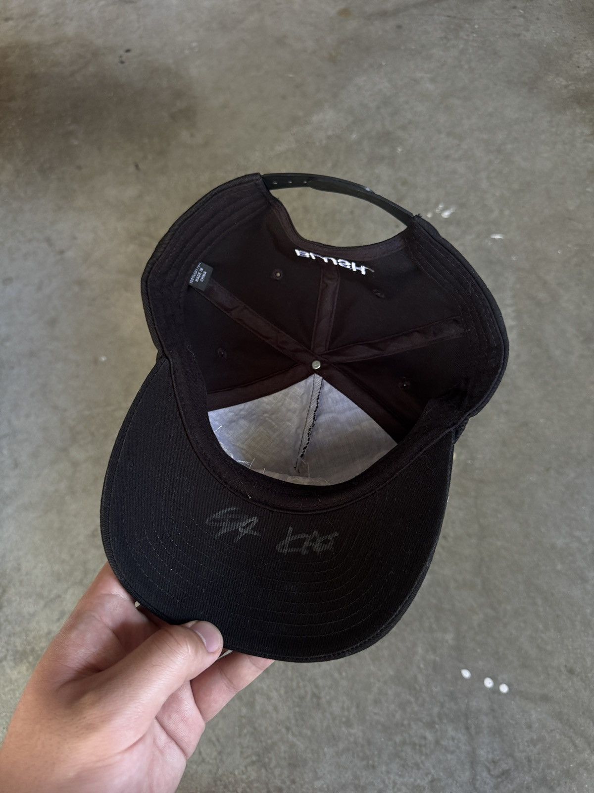 Holiday Brand Rest In Peace Hollywood Blush Hat Signed by Geezer Size ONE SIZE - 5 Thumbnail