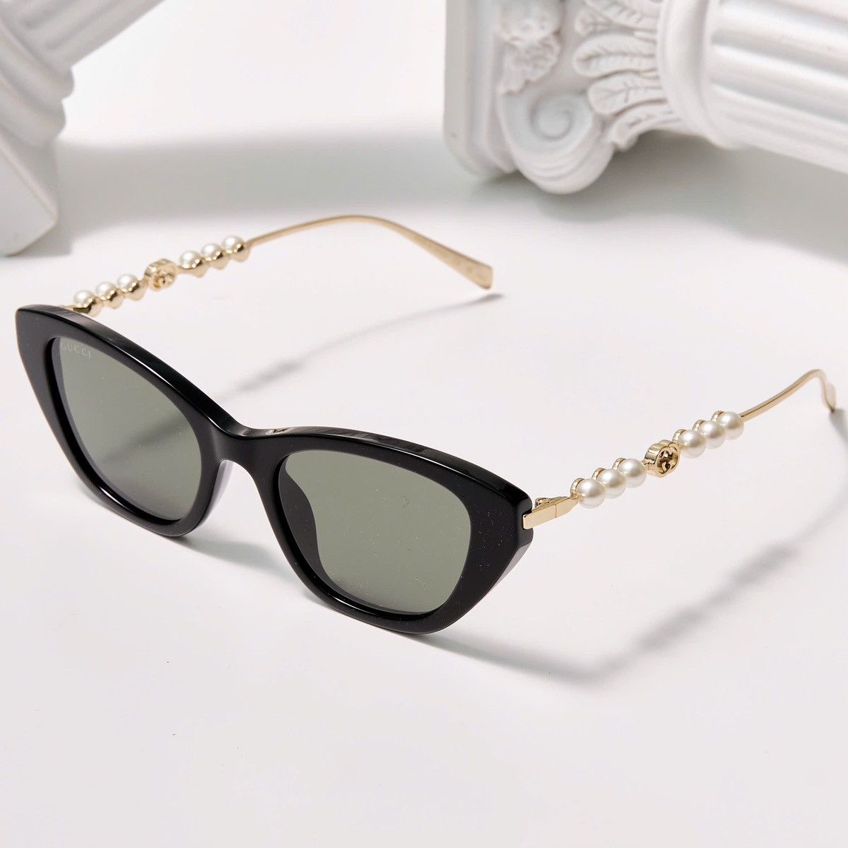 Gucci GUCCI GG1968S 001 SUNGLASSES Size ONE SIZE - 2 Thumbnail
