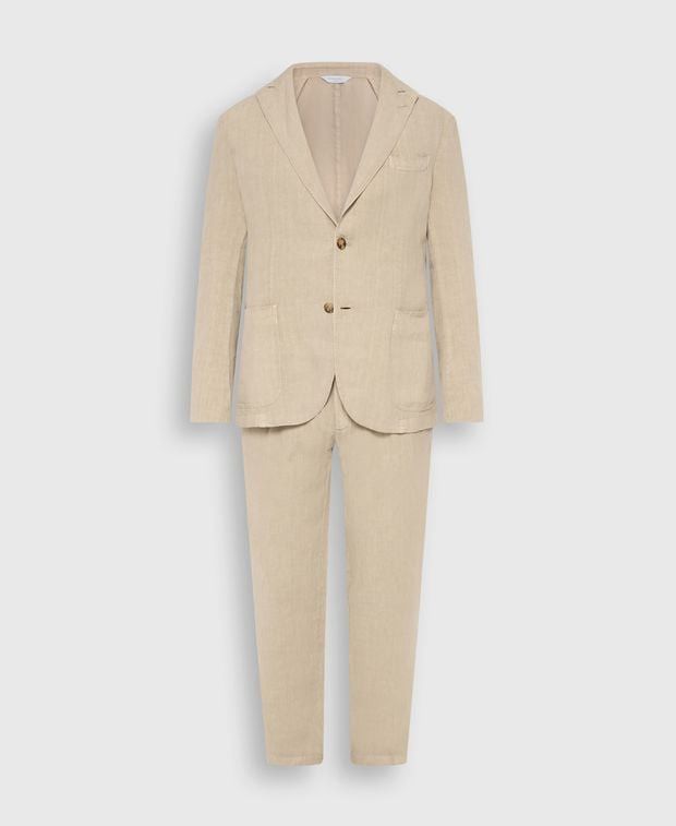 Boglioli Linen suit Size 54R - 1 Thumbnail