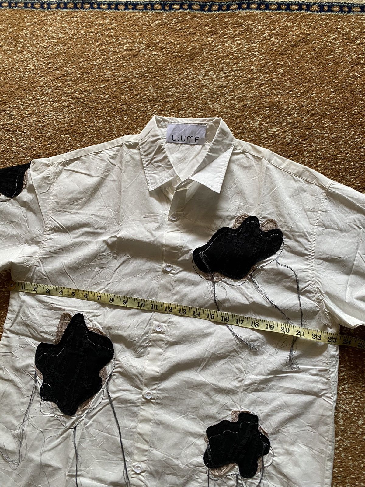 Japanese Brand UME Shirt Like To Comme des Garcons Size US M / EU 48-50 / 2 - 6 Thumbnail