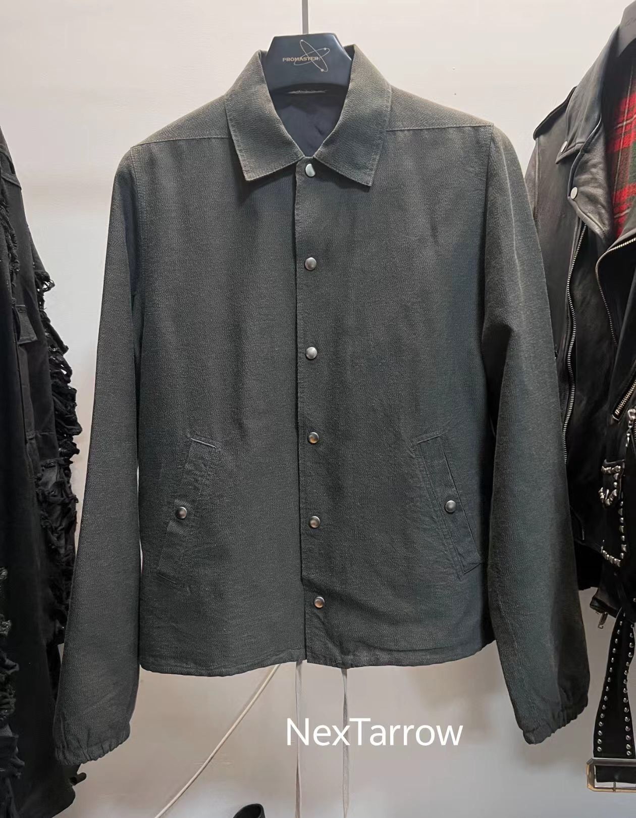 Rick Owens Rick Owens 19ss mainline coach jacket 2412-Nextarrow Size US M / EU 48-50 / 2 - 1 Thumbnail