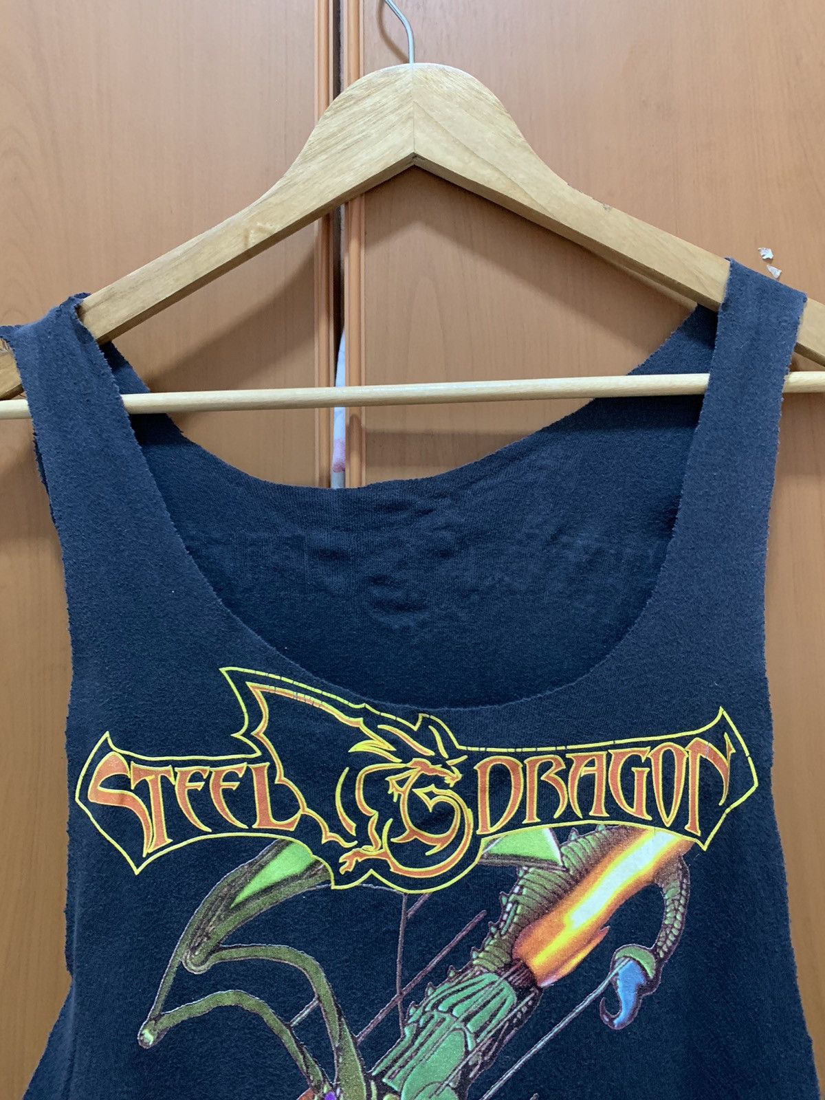 Band Tees Steel Dragon Sleevless Tank Top Size US S / EU 44-46 / 1 - 6 Thumbnail