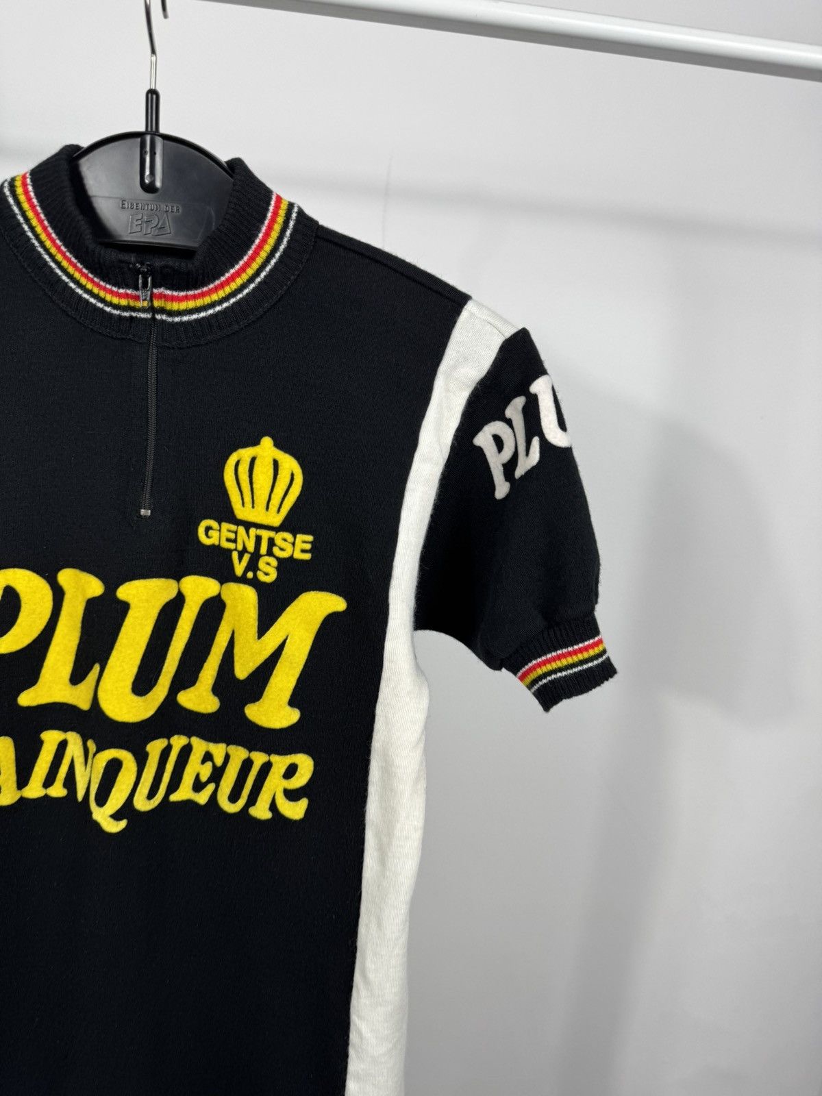 Other 80s Vintage Plum Vainqueur Gentse VS Cycling Jersey Half Zip Size US S / EU 44-46 / 1 - 4 Thumbnail