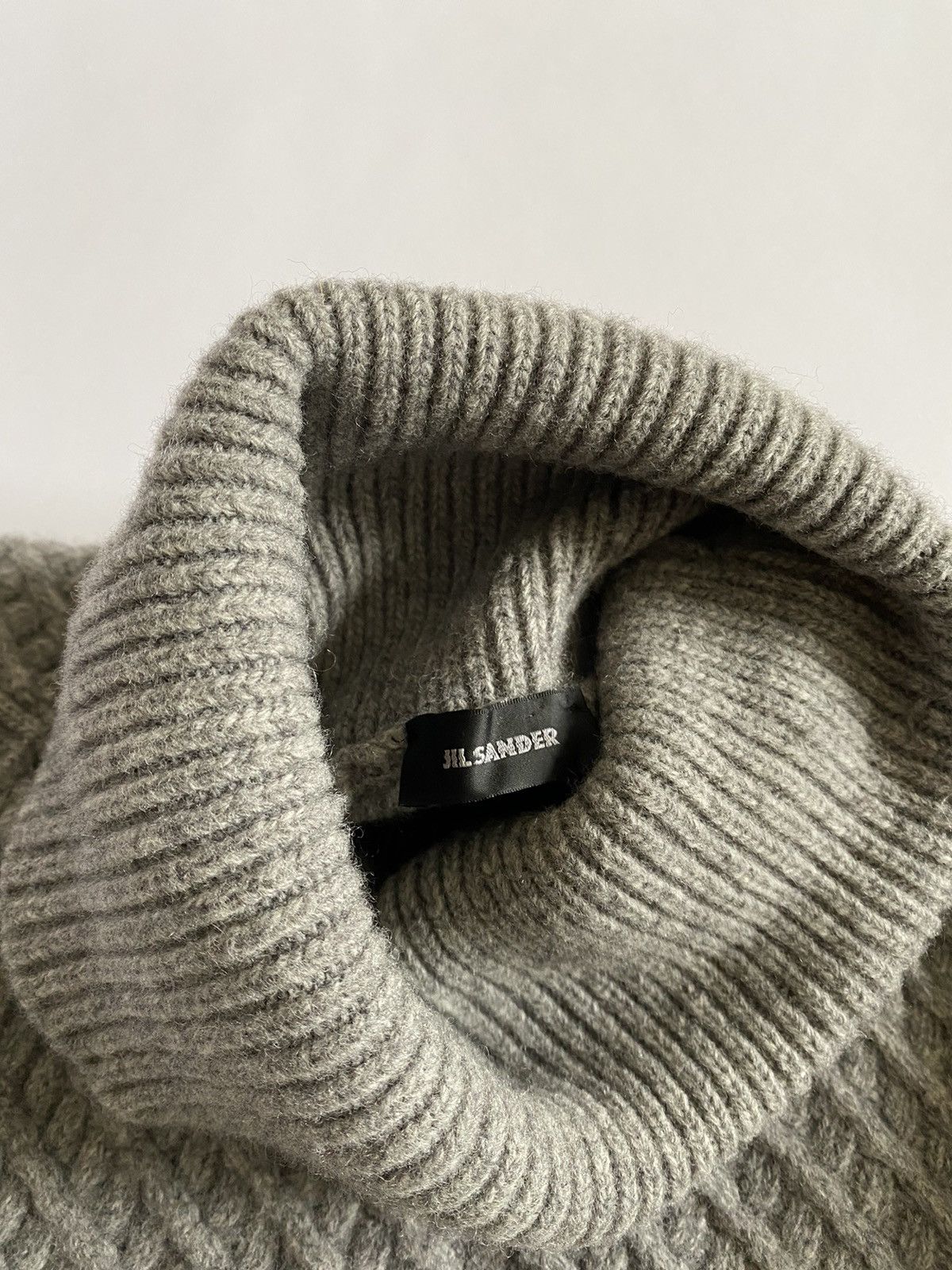 Jil Sander Jil Sander by Raf Simons 2010 Heavy Wool Turtleneck Sweater Size US S / EU 44-46 / 1 - 4 Thumbnail