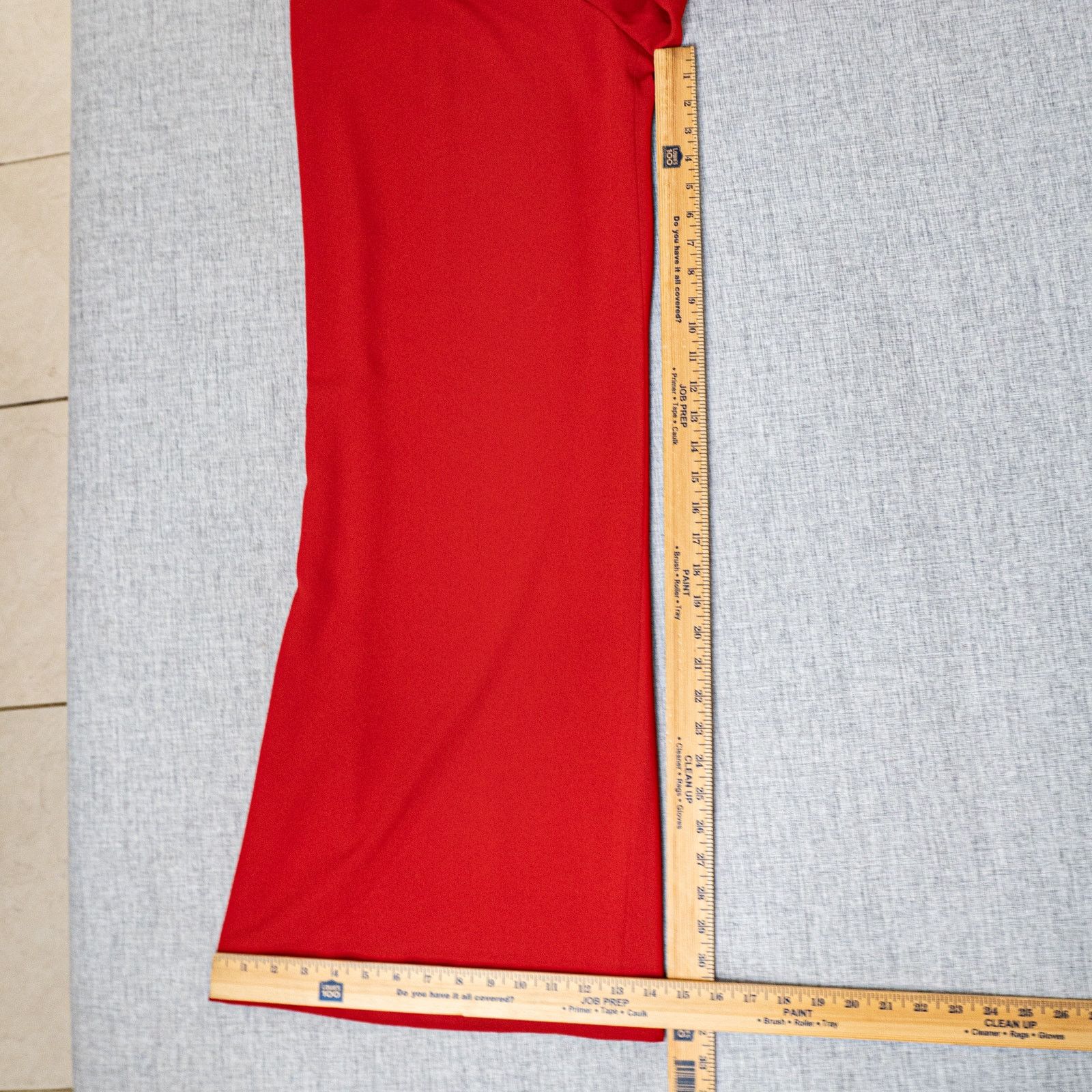 Alice + Olivia Alice + Olivia Eric Wide Leg Pants in Ruby Red Size 12 Size 34" / US 12 / IT 48 - 6 Thumbnail