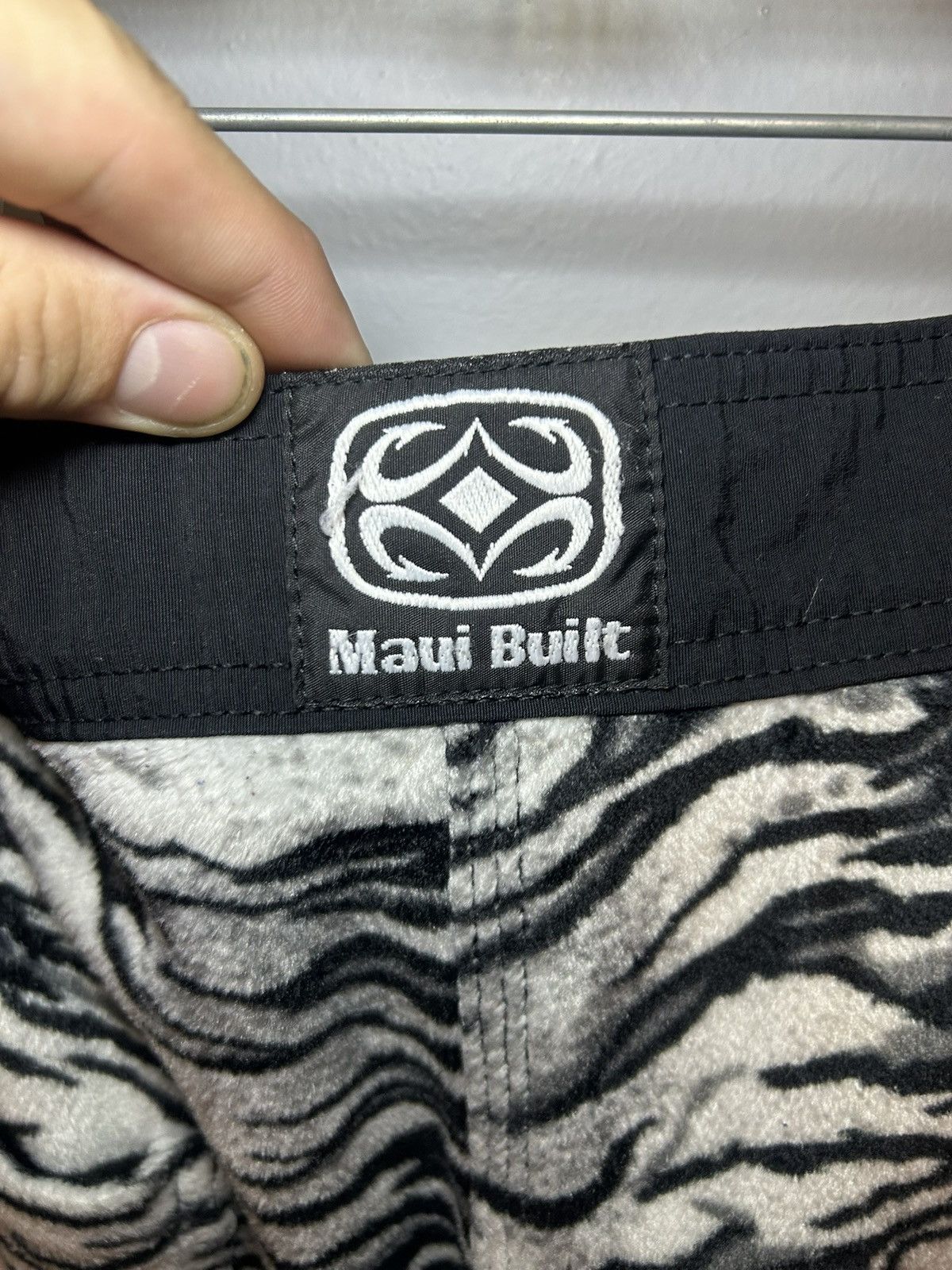 Other Vintage Maui Built fur zebra swim shorts Size US 36 / EU 52 - 5 Thumbnail