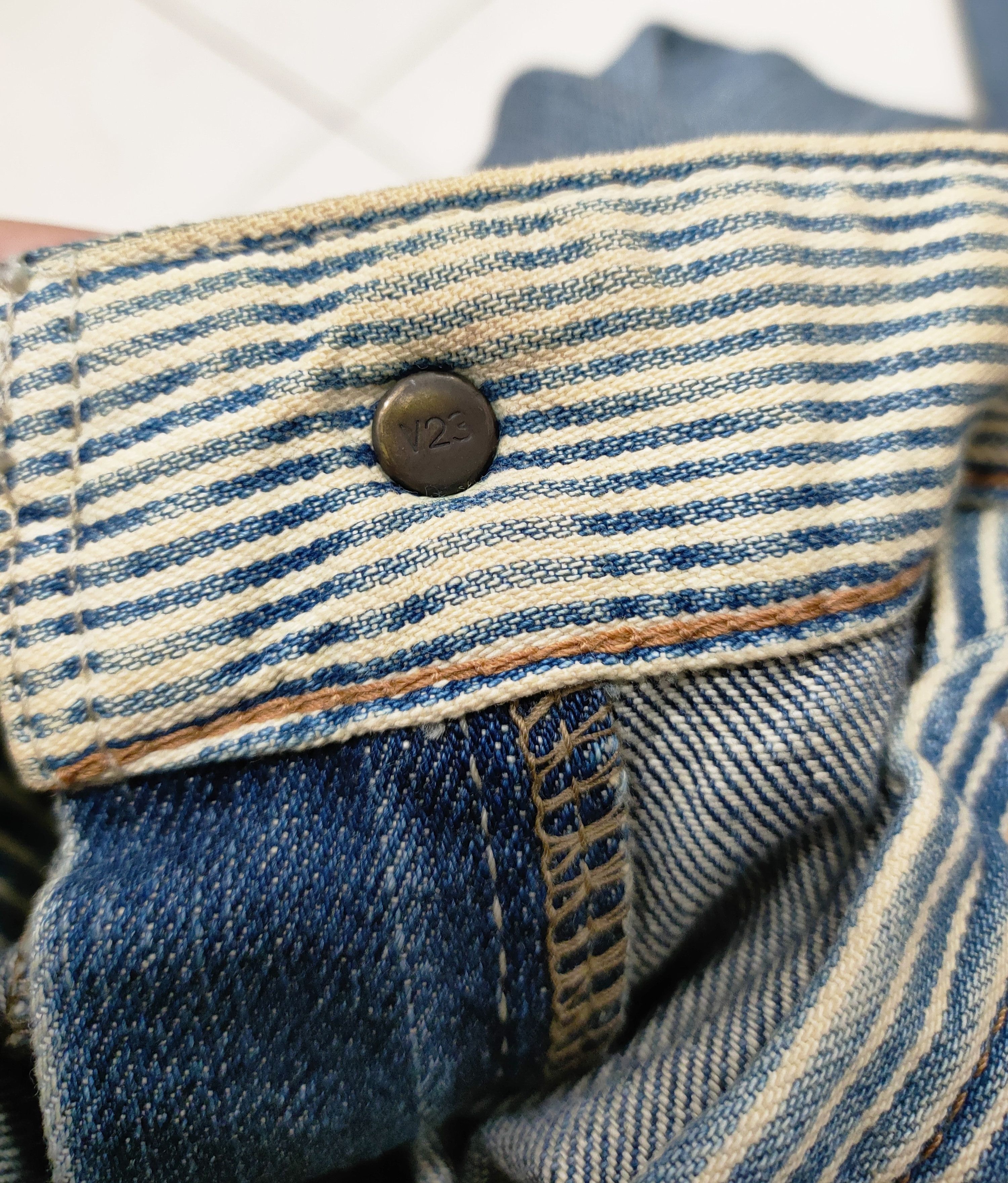 Levi's 💥 Flared Levi's 522 Buckle Back Distressed💥 Size US 32 / EU 48 - 17 Thumbnail