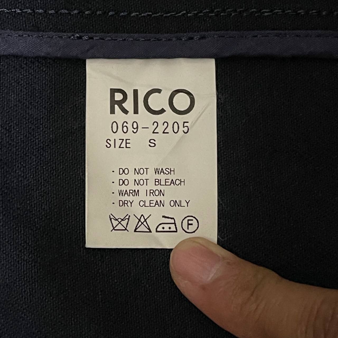 Japanese Brand Vintage Rico Gold Button Jacket Made in Japan Size US S / EU 44-46 / 1 - 10 Thumbnail