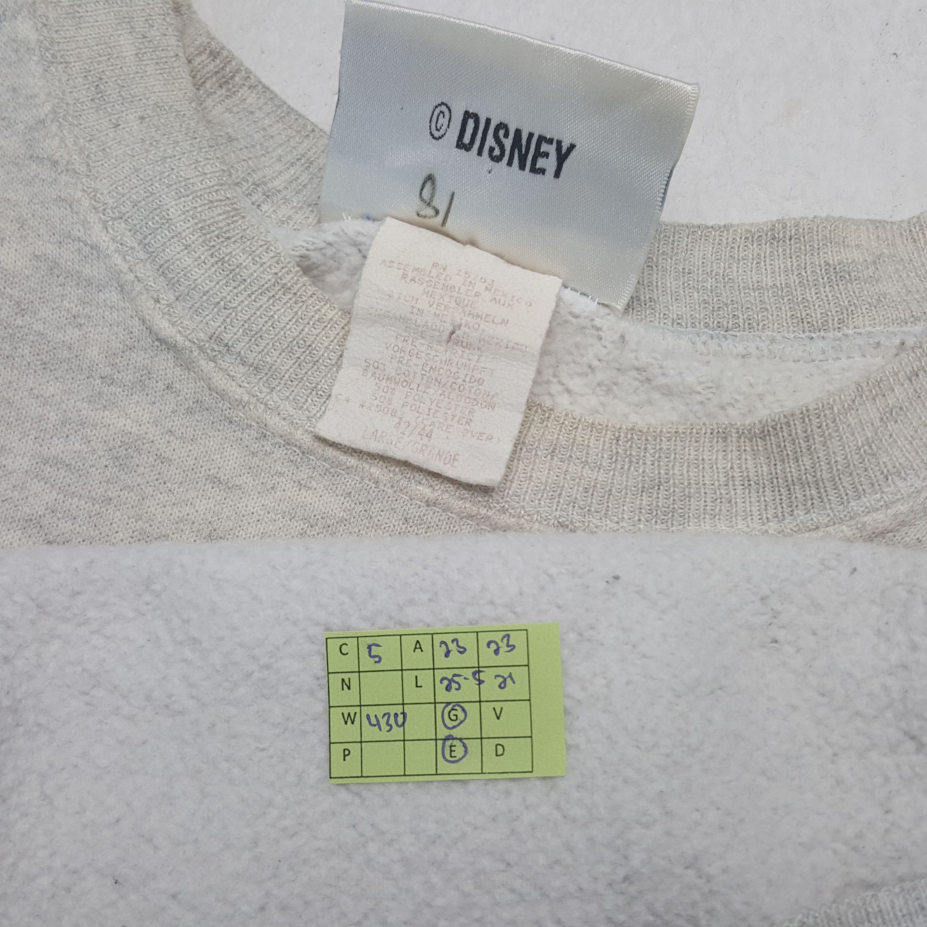 Cartoon Network Vintage Winnie Pooh Disney Cartoon Character Sweatshirt RR5 Size US L / EU 52-54 / 3 - 7 Thumbnail