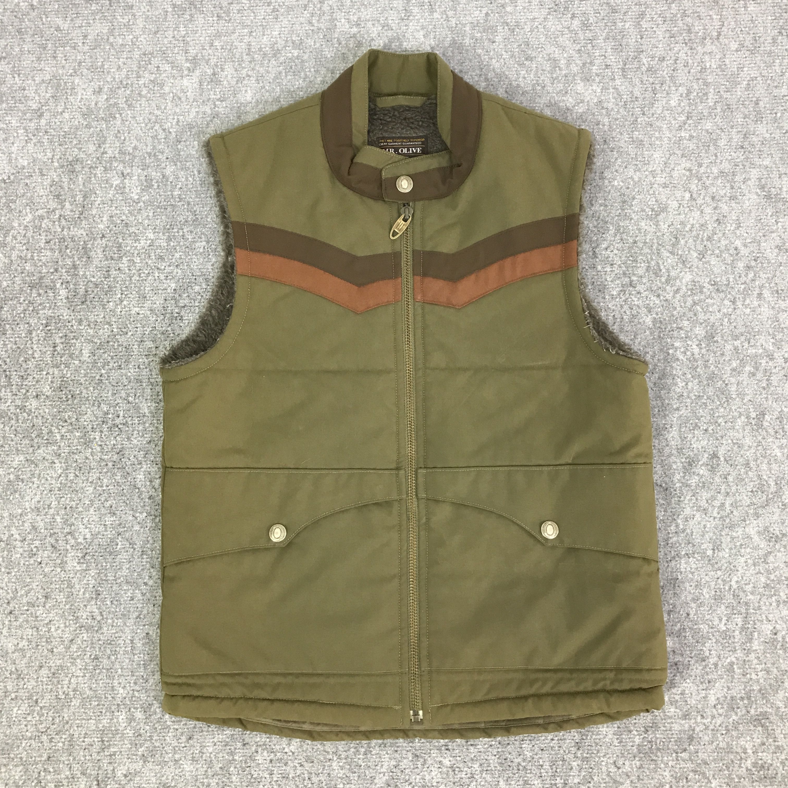Mr. Olive MR OLIVE JAPAN BRAND VEST K108B21 Size US M / EU 48-50 / 2 - 1 Thumbnail