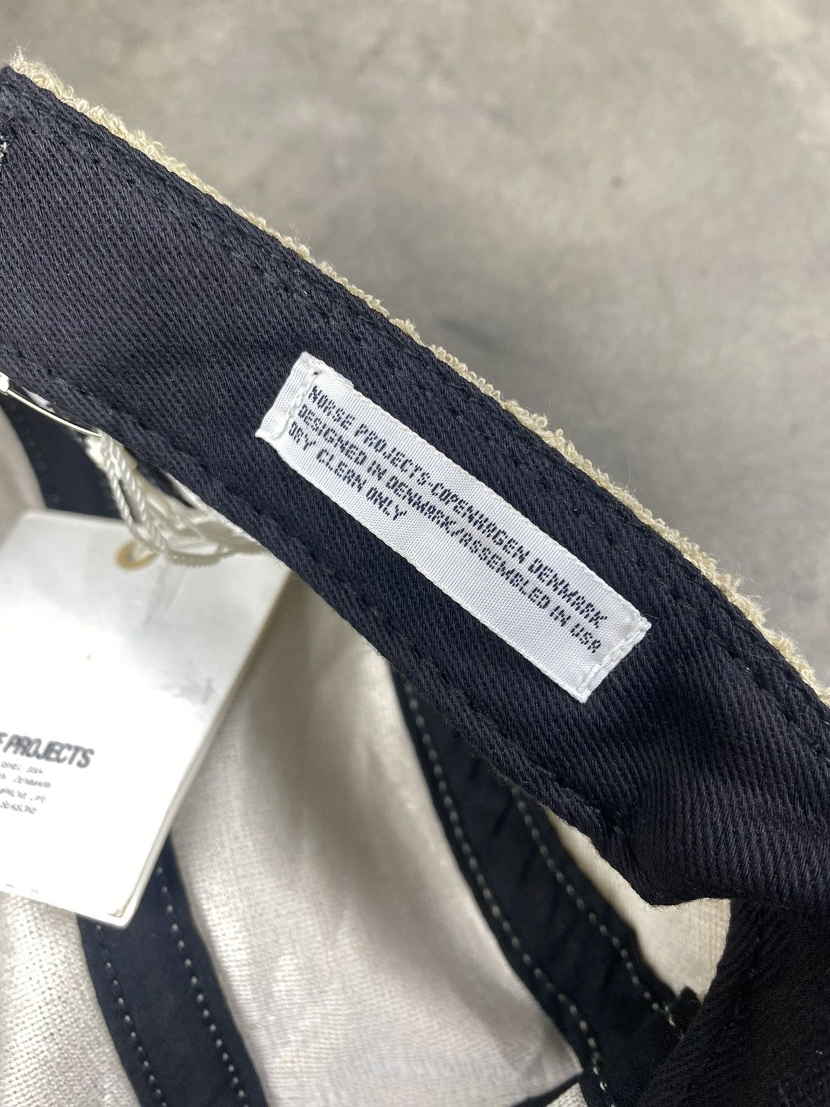 Japanese Brand × Norse Projects norse project terry cloth 5 panel stone Size ONE SIZE - 6 Thumbnail