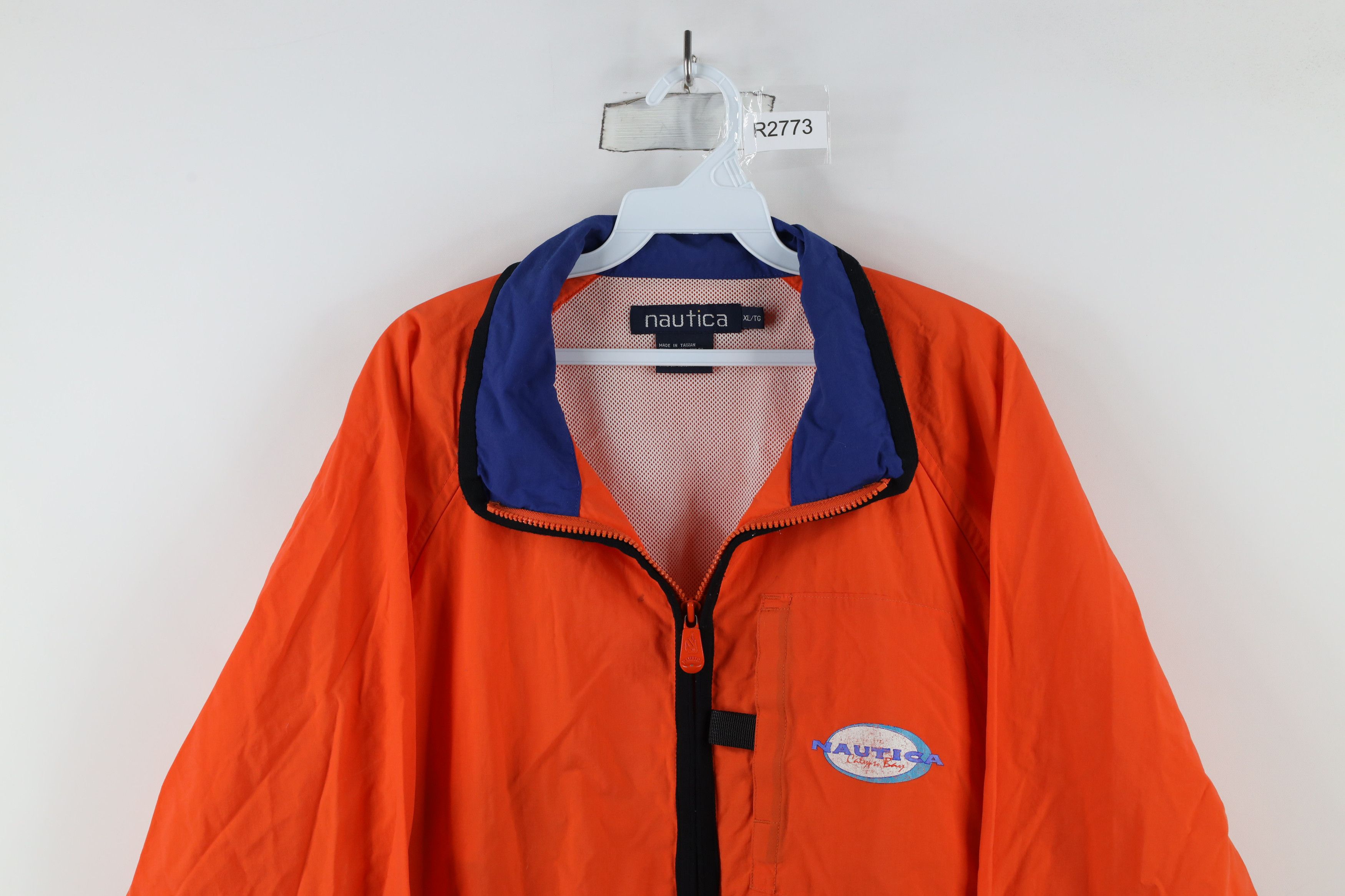 Nautica × Vintage Vintage 90s Nautica Calypso Bay Spell Out Windbreaker Jacket Size US XL / EU 56 / 4 - 2 Thumbnail