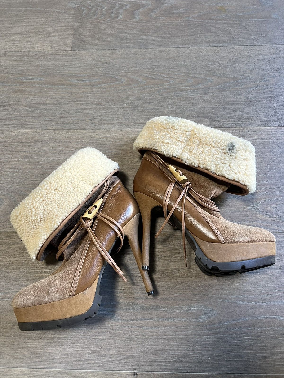 KOOLABURRA Natalia Boots Shearling Size 8.5 Orig. $495