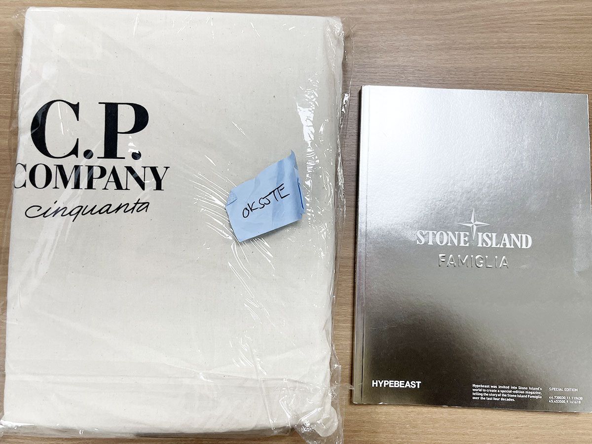 C.P. Company × Hypebeast × Stone Island CP COMPANY 971-021 w. Tote bag & Stone Island Famiglia Size ONE SIZE - 1 Thumbnail