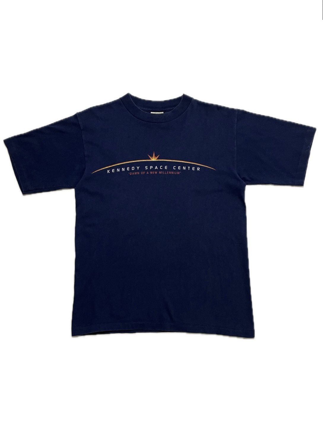 NASA Vintage 90’s NASA Kennedy Space Center T-shirt Size US M / EU 48-50 / 2 - 1 Thumbnail