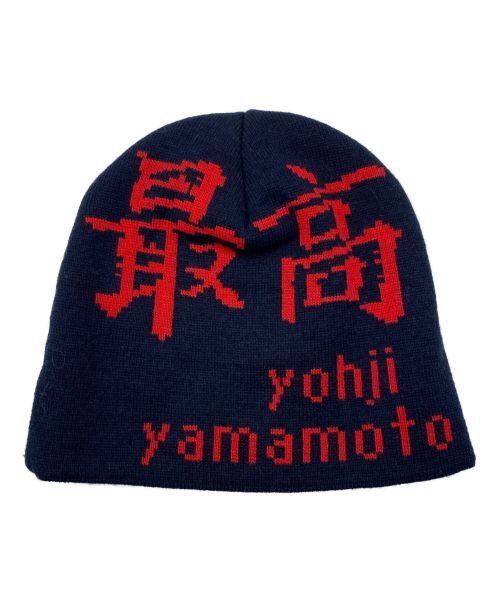 Supreme SUPREME x YOHJI YAMAMOTO Logo Design Knit Beanie Red