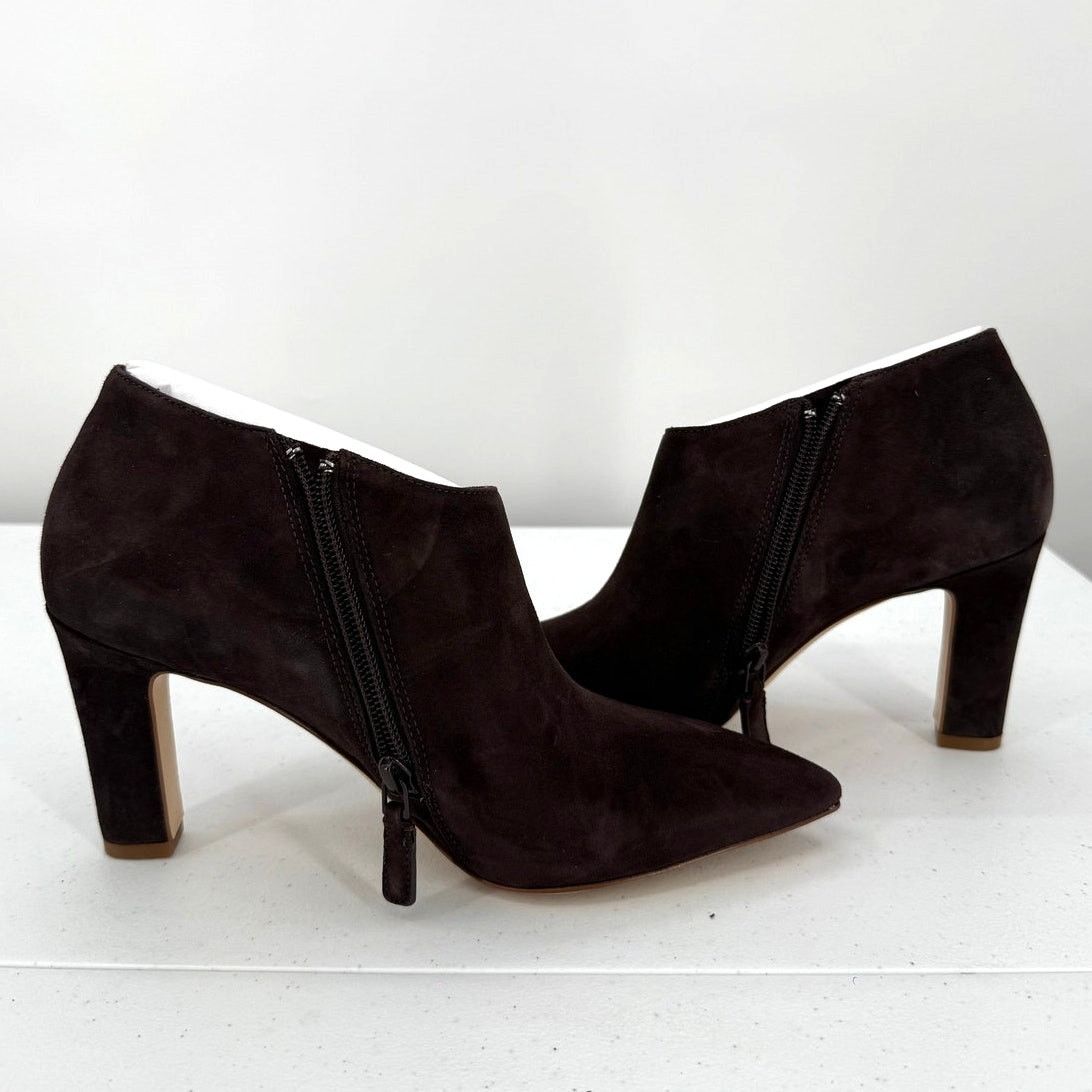 Cole Haan NEW Cole Haan Grand 360 Heeled Booties Pointed Toe Brown Size US 7.5 / IT 37.5 - 4 Thumbnail