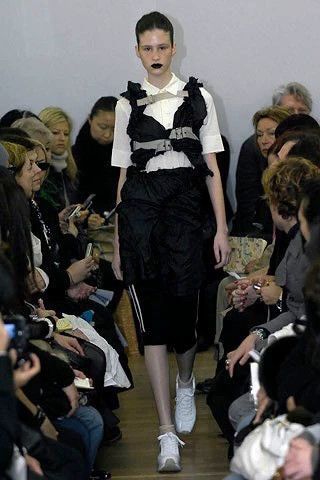 Comme des Garcons Comme des Garcons size S Pinch-pleated double-button knitt Size 22" - 9 Thumbnail