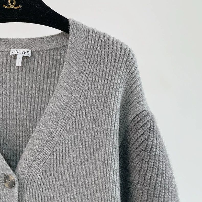 Loewe LOEWE Grey knit top Size M / US 6-8 / IT 42-44 - 4 Thumbnail
