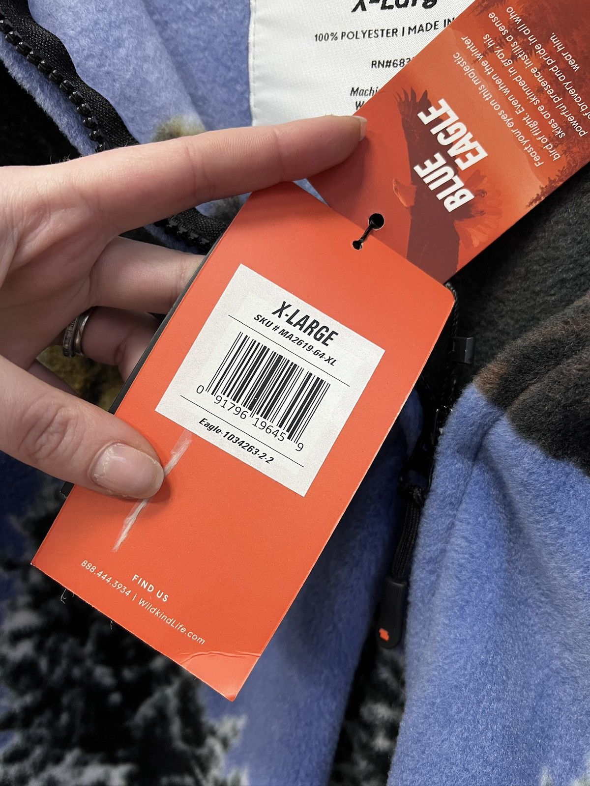 American Eagle Outfitters Oversize Fleece Vintage Jacket American Eagle Style Size US XXL / EU 58 / 5 - 8 Thumbnail