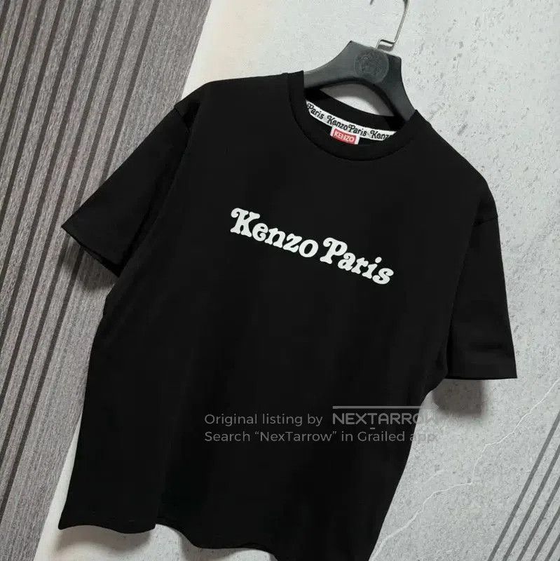 Kenzo Kenzo Black Cotton Logo T-Shirt for Men . Size US M / EU 48-50 / 2 - 7 Thumbnail