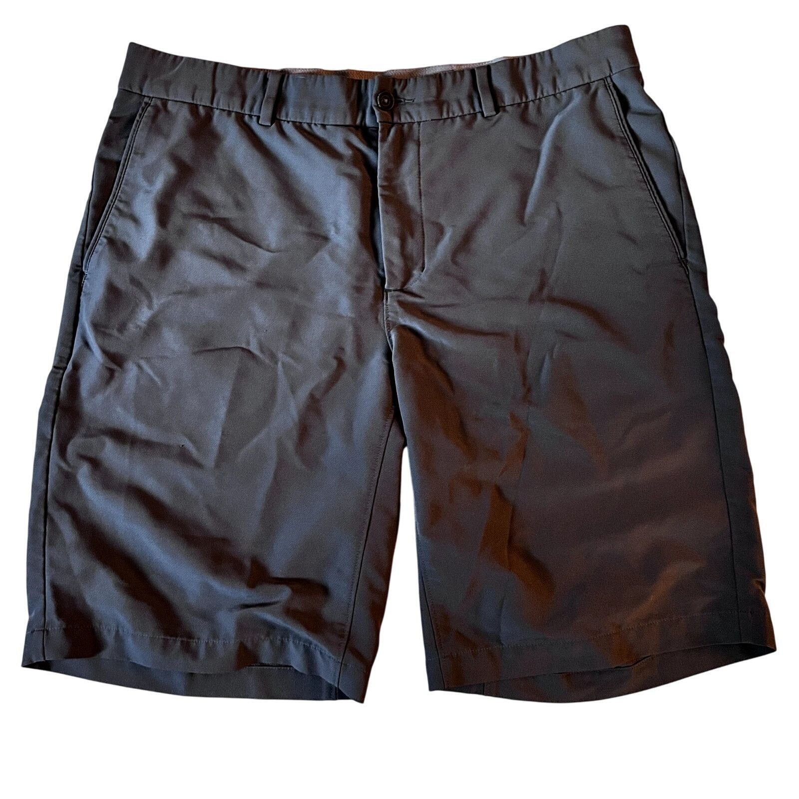 Nike Nike Golf Standard Fit Gray Dri-FIT Shorts - 34x10" Inseam Size US 34 / EU 50 - 1 Thumbnail