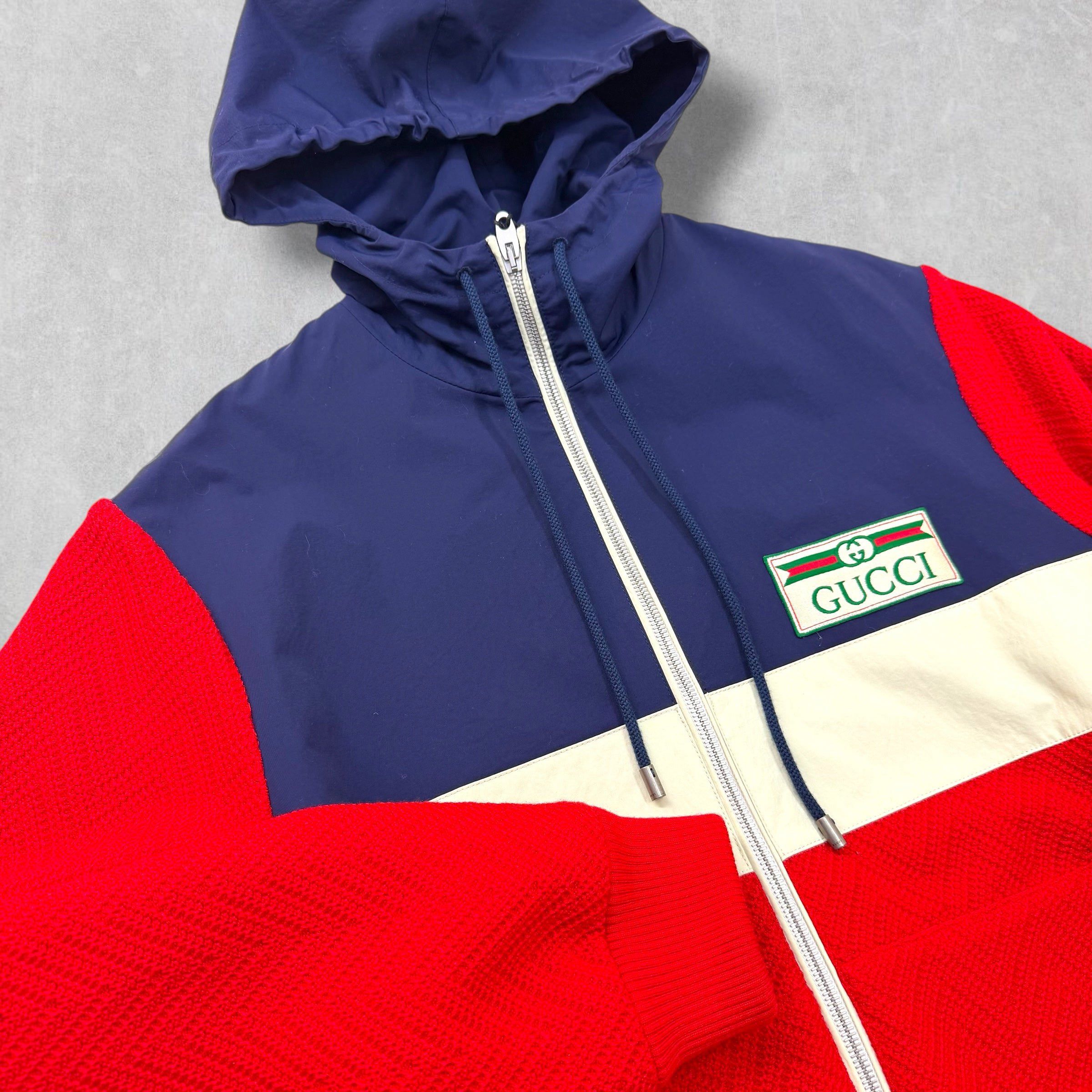Gucci Gucci Wool Jersey Zip Up Sweatshirt XS (S) Size US S / EU 44-46 / 1 - 3 Thumbnail