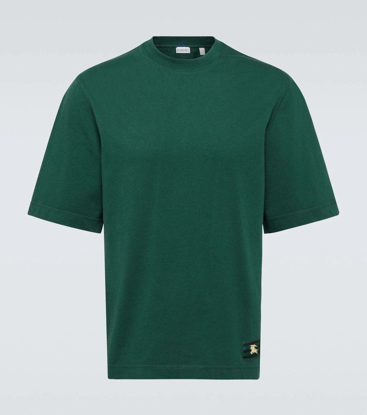 Burberry o1y0426 Crewneck T-Shirt in Dark Green Size US M / EU 48-50 / 2 - 1 Thumbnail