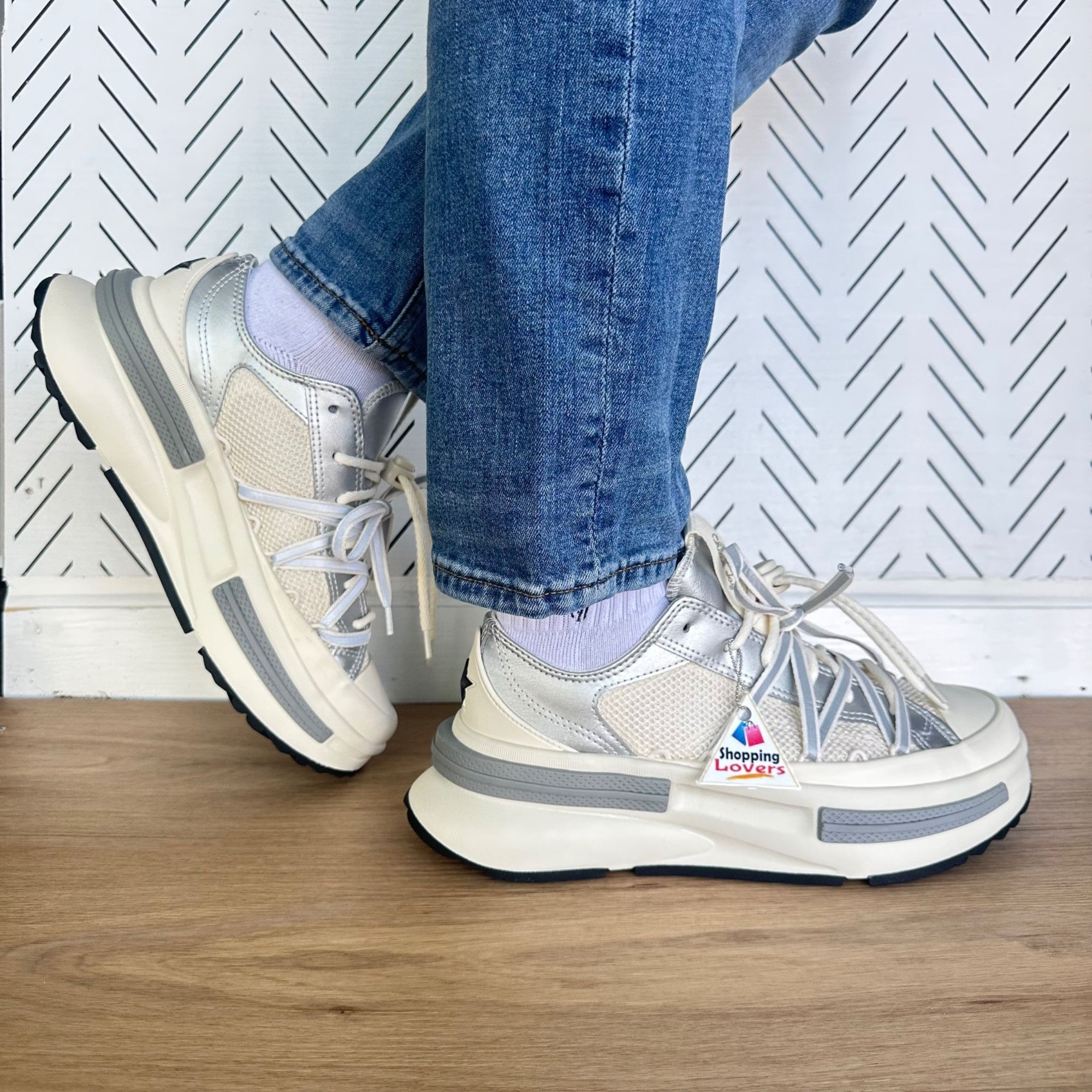 Converse ❤️Converse Run Star Legacy CX Metallic Pack Sneakers Sz 11 W Size US 11 / IT 41 - 3 Thumbnail
