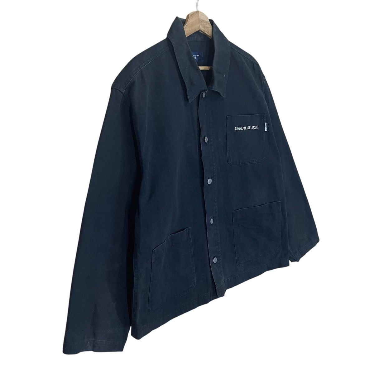 Comme Ca Ism Vintage Comme Ca Du Fille Duck Canvas Chore Jacket Size US M / EU 48-50 / 2 - 2 Thumbnail