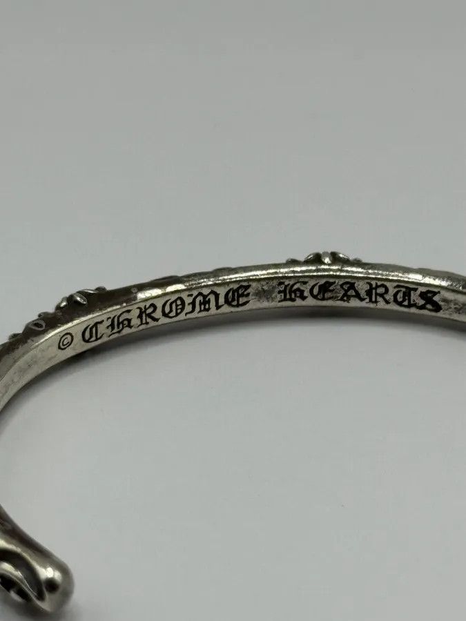 Chrome Hearts Chrome Hearts SBT Band Silver 925 Bangle Bracelet Size ONE SIZE - 5 Thumbnail