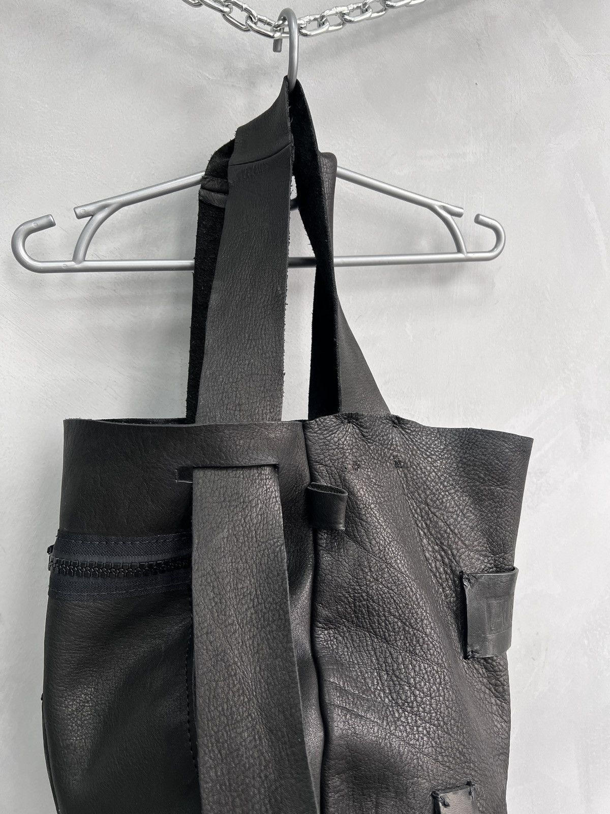 VINTAGE HAND MADE LEATHER KMRII STYLE BAG PACK MESSENGER Y2k