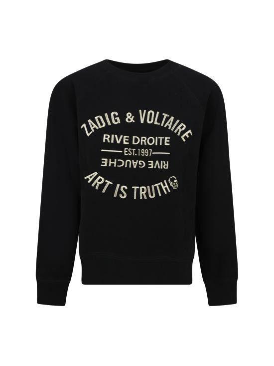 Zadig & Voltaire ZADIG & VOLTAIRE Women Hoodies JWSL00001 001 BLACK Size M / US 6-8 / IT 42-44 - 1 Thumbnail