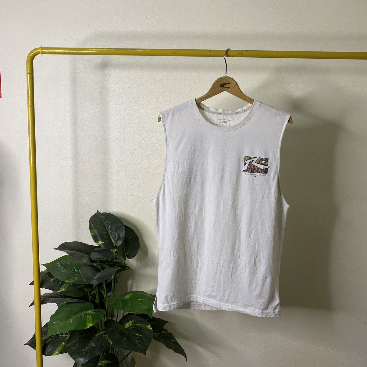 Rusty × Vintage Y2K Rusty Surf Nice Backhit Sleeveless Size US M / EU 48-50 / 2 - 6 Thumbnail