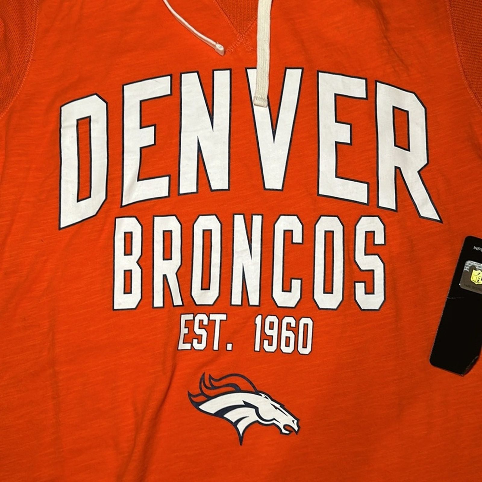 NFL Denver Broncos NFL Long Sleeve Tee Hoodie - Medium Size US M / EU 48-50 / 2 - 5 Thumbnail