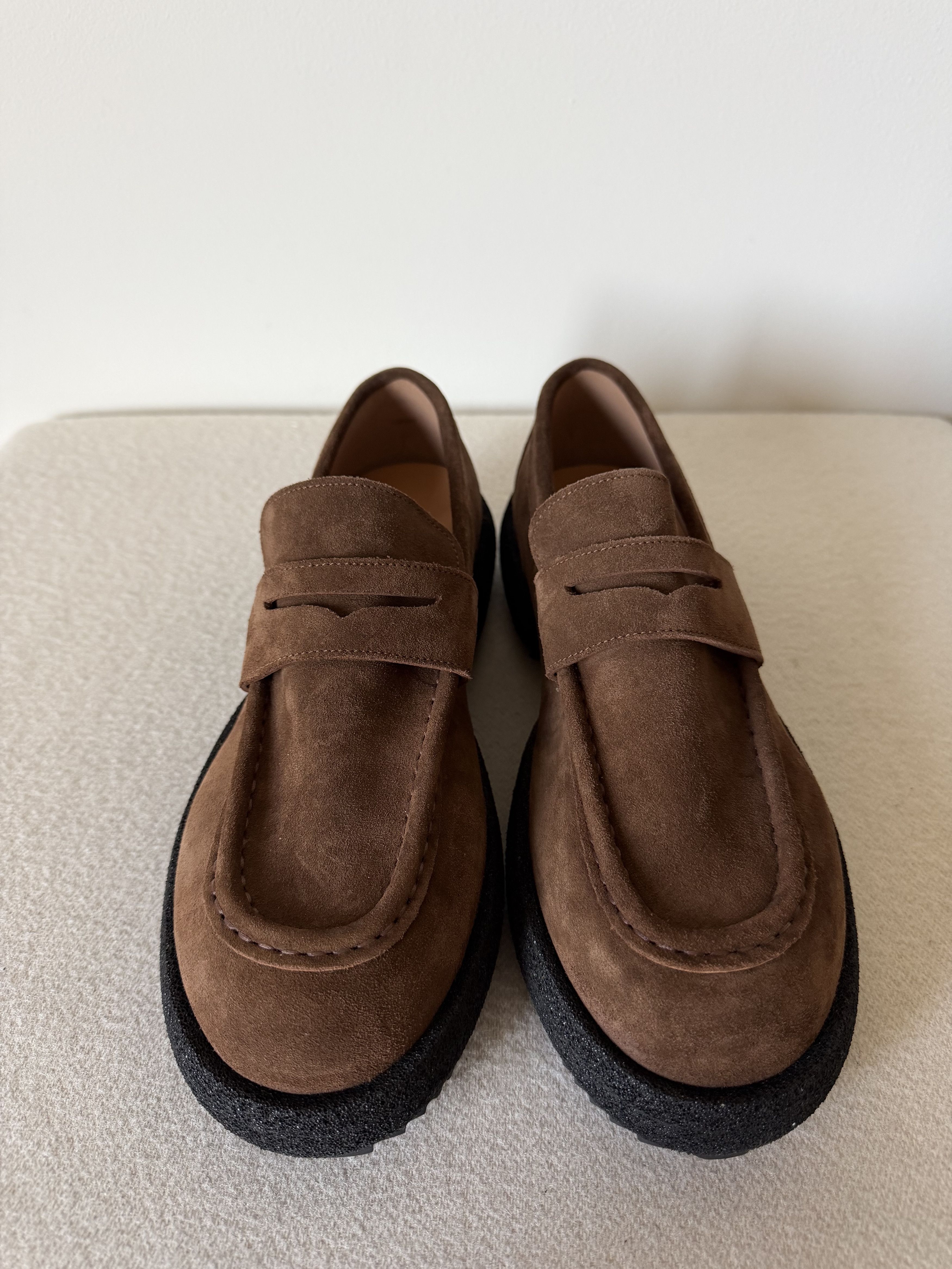 Dries Van Noten Dries Van Noten Moccasin Loafers in Brown Suede Size US 9 / EU 42 - 4 Thumbnail