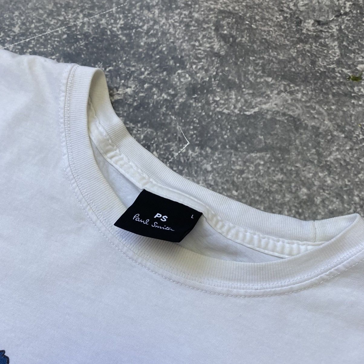 Paul Smith Designer Paul Smith Big Logo luxury streetwear tee Size US L / EU 52-54 / 3 - 8 Thumbnail