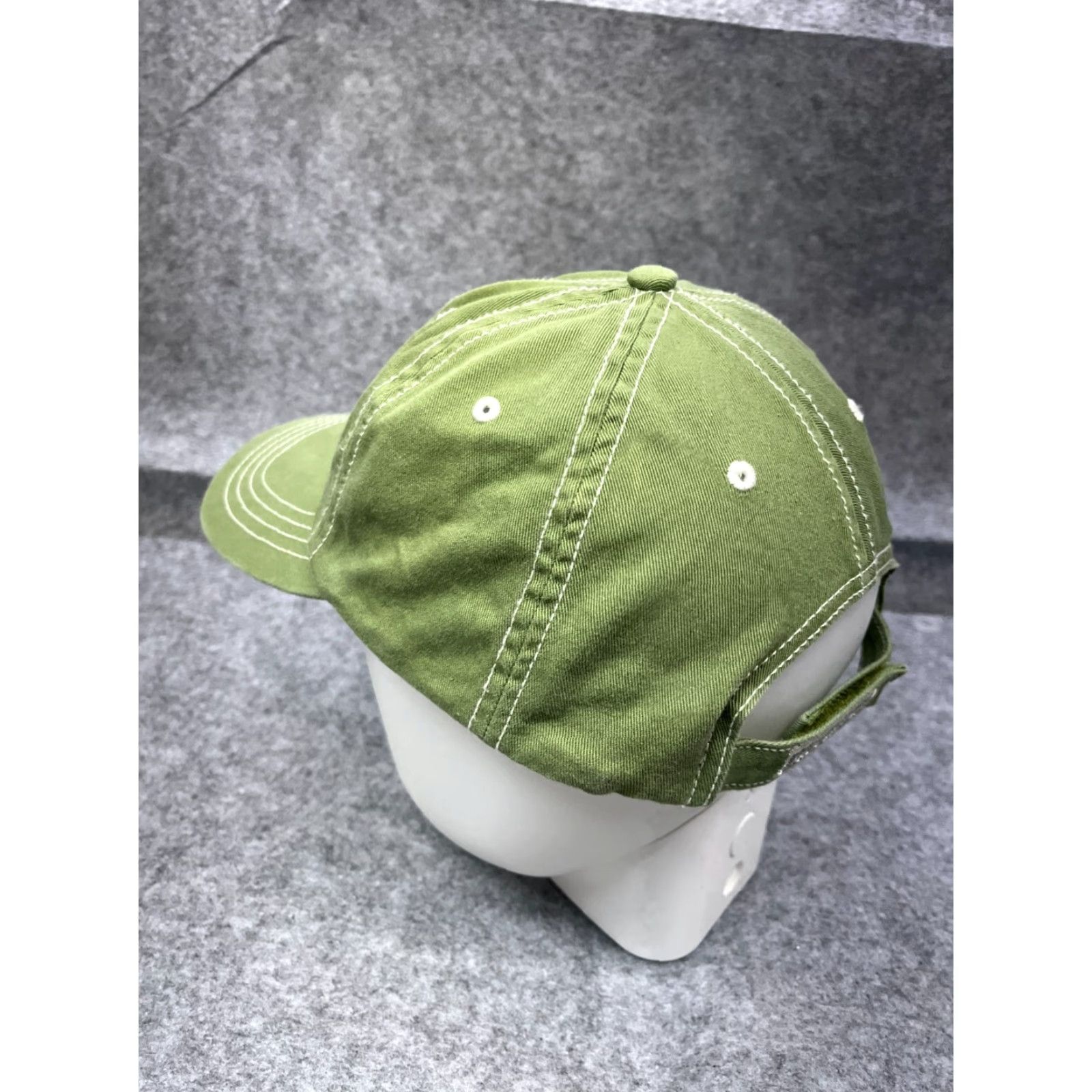 Vintage Troon Golf Hat Cap - Unisex Adults One Size Green 100% Cotton Twill Adjustable Strap Back Baseball Cap Sh​orth Theme: Golf Size ONE SIZE - 5 Thumbnail