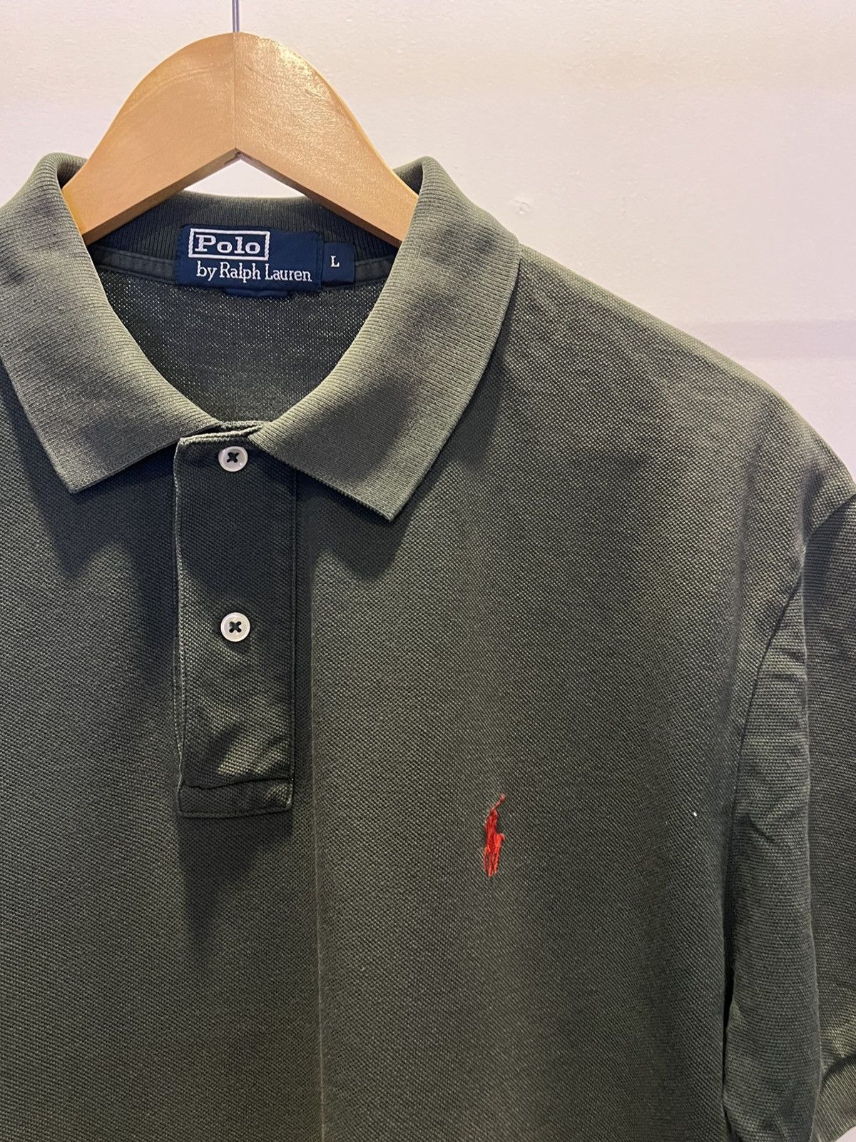 Polo Ralph Lauren Polo Ralph Lauren Olive Green Size US L / EU 52-54 / 3 - 2 Thumbnail