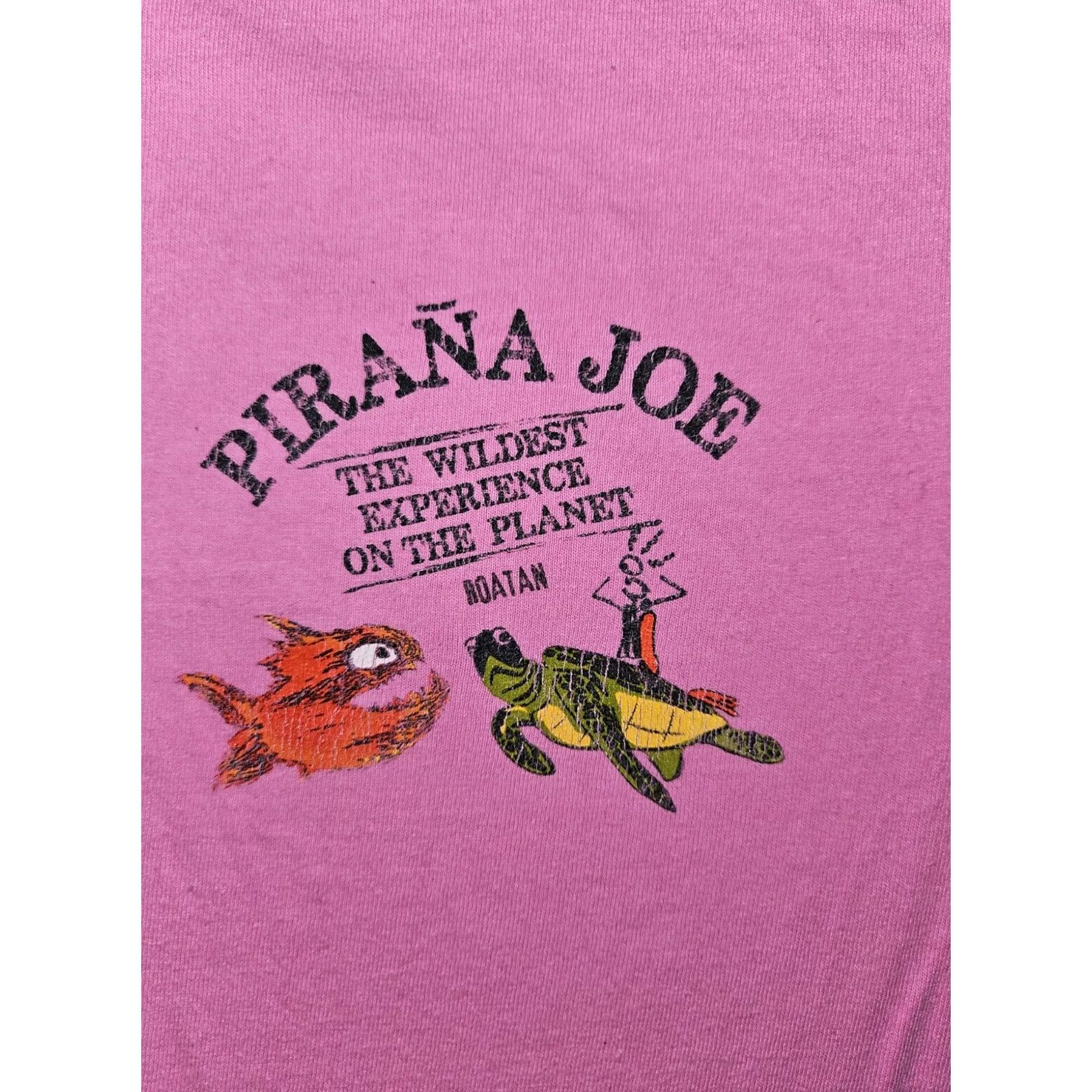 Pinko Pirana Joe Shirt Women's Small Pink Graphic Print Short Sleeve T-Shirt Casaul Vacation Size S / US 4 / IT 40 - 6 Thumbnail