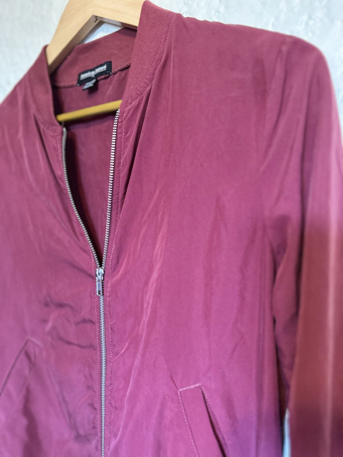 American Apparel Red bomber jacket XS Size XS / US 0-2 / IT 36-38 - 3 Thumbnail