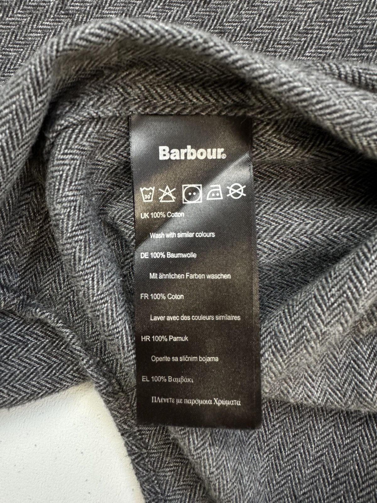 Barbour Barbour International Flannel Shirt Button Up Size US M / EU 48-50 / 2 - 11 Thumbnail