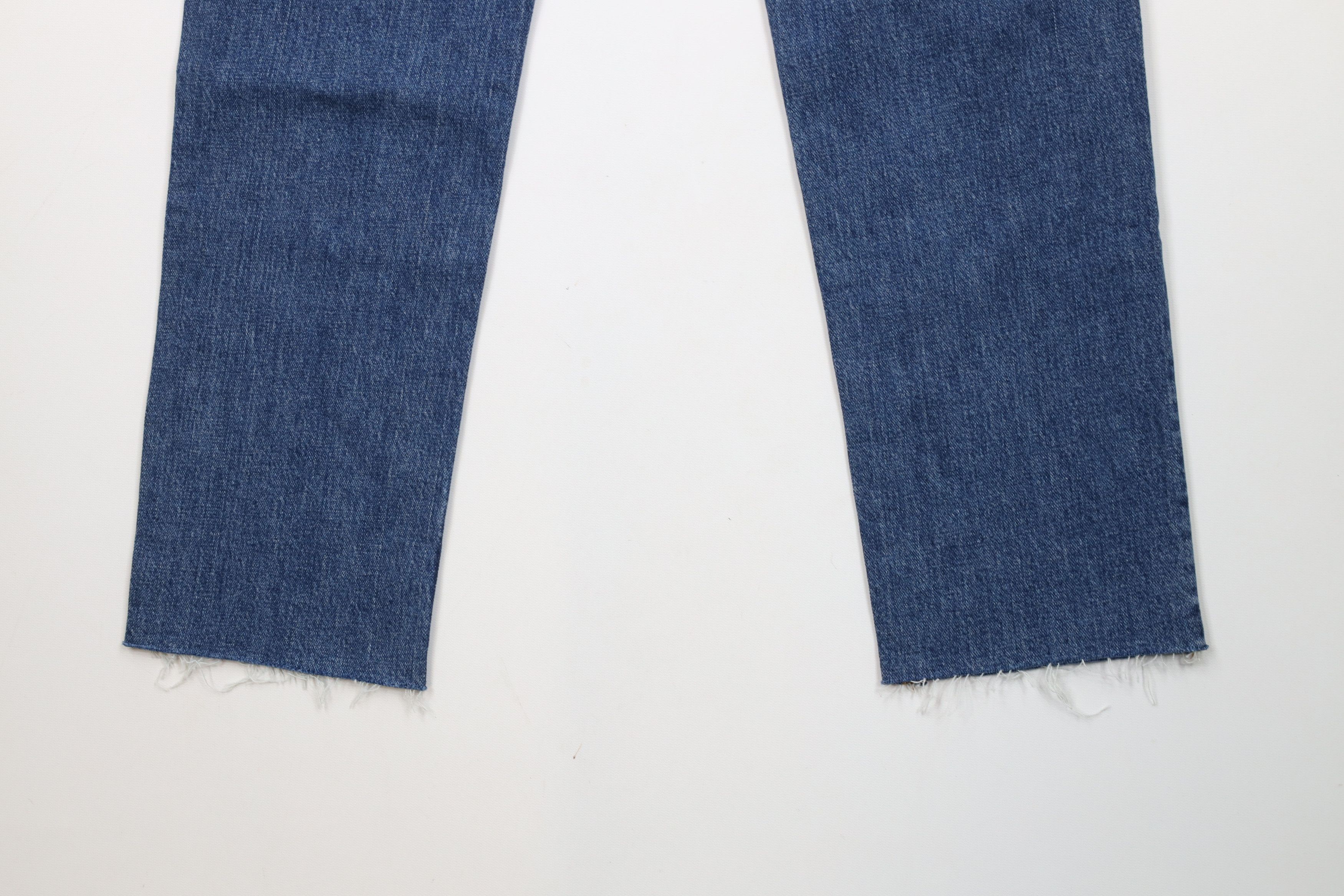 Madewell × Vintage Madewell 27 Tapered Leg Denim Trousers Jeans Blue Stretch Size 27" / US 4 / IT 40 - 14 Thumbnail
