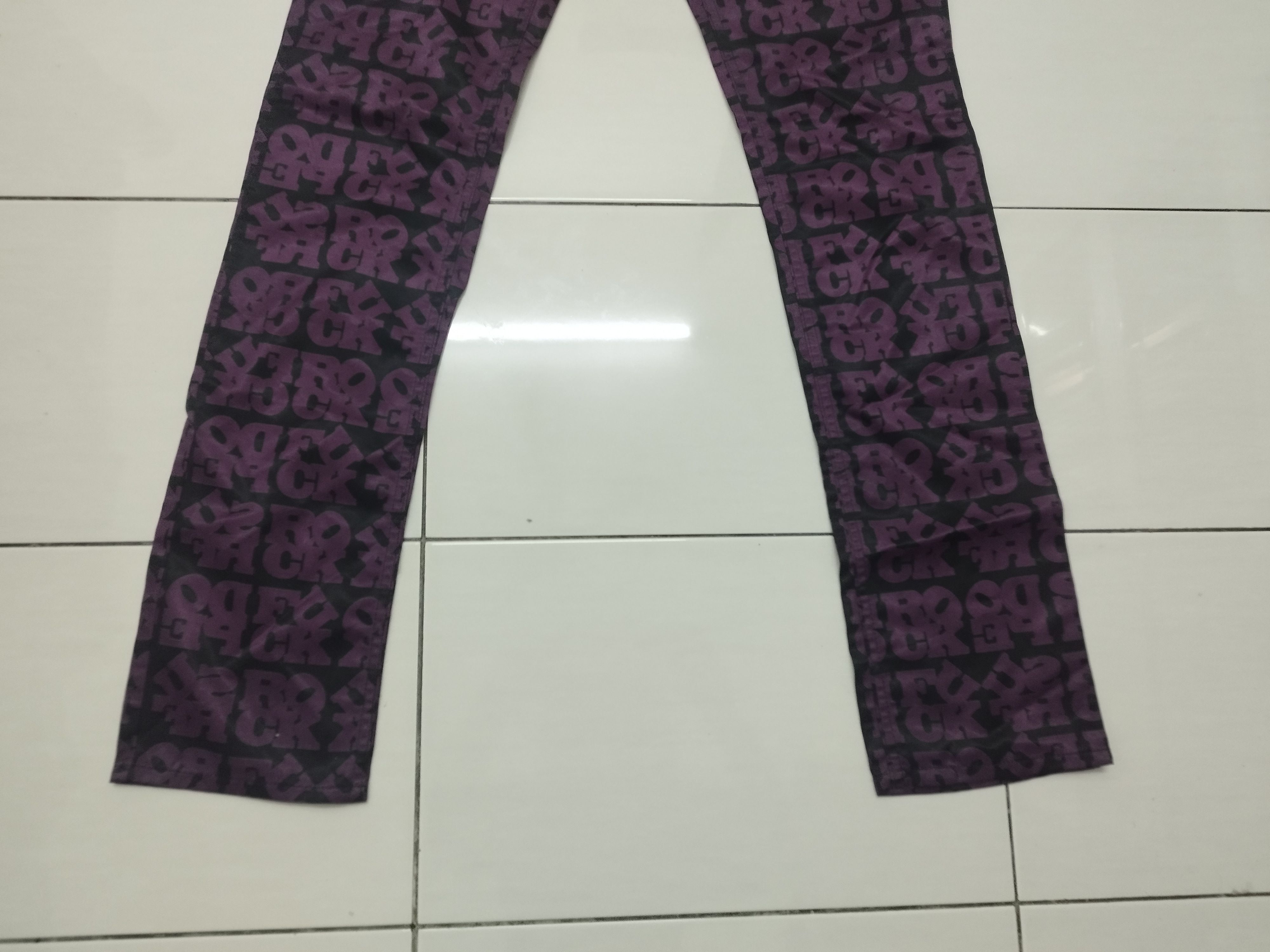 Hysteric Glamour × If Six Was Nine × Japanese Brand 00's Hysteric Glamour "Fuck Rock " Pants Size US 28 / EU 44 - 5 Thumbnail