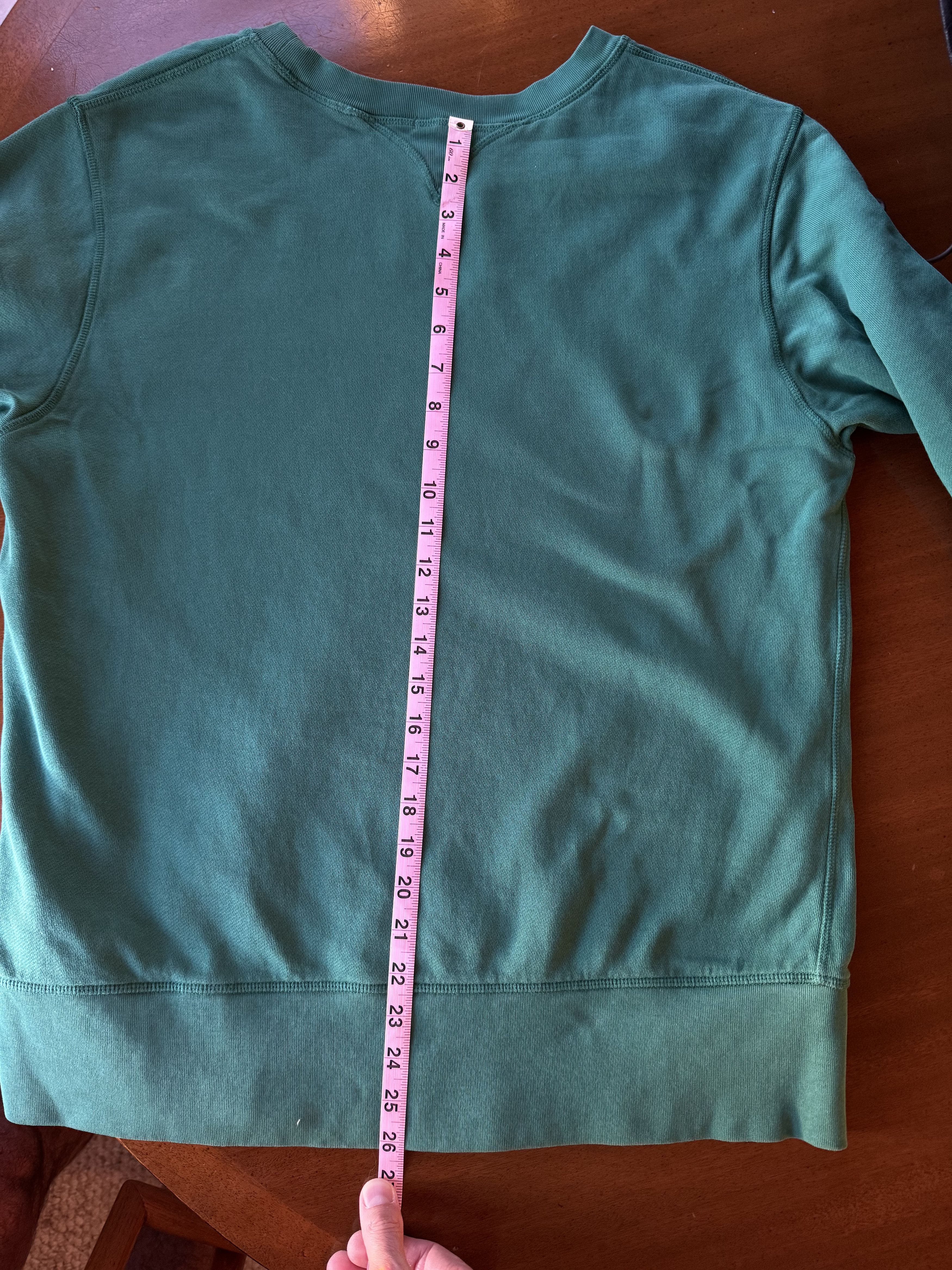 WYTHE Wythe Vintage Fit Crewneck Sweatshirt Evergreen Size US L / EU 52-54 / 3 - 8 Thumbnail