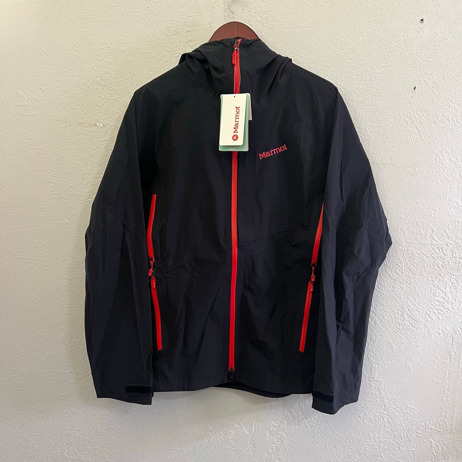 Marmot NWT Marmot Keele Peak Jacket Men's Black Sz Medium 41040 Size US M / EU 48-50 / 2 - 2 Thumbnail