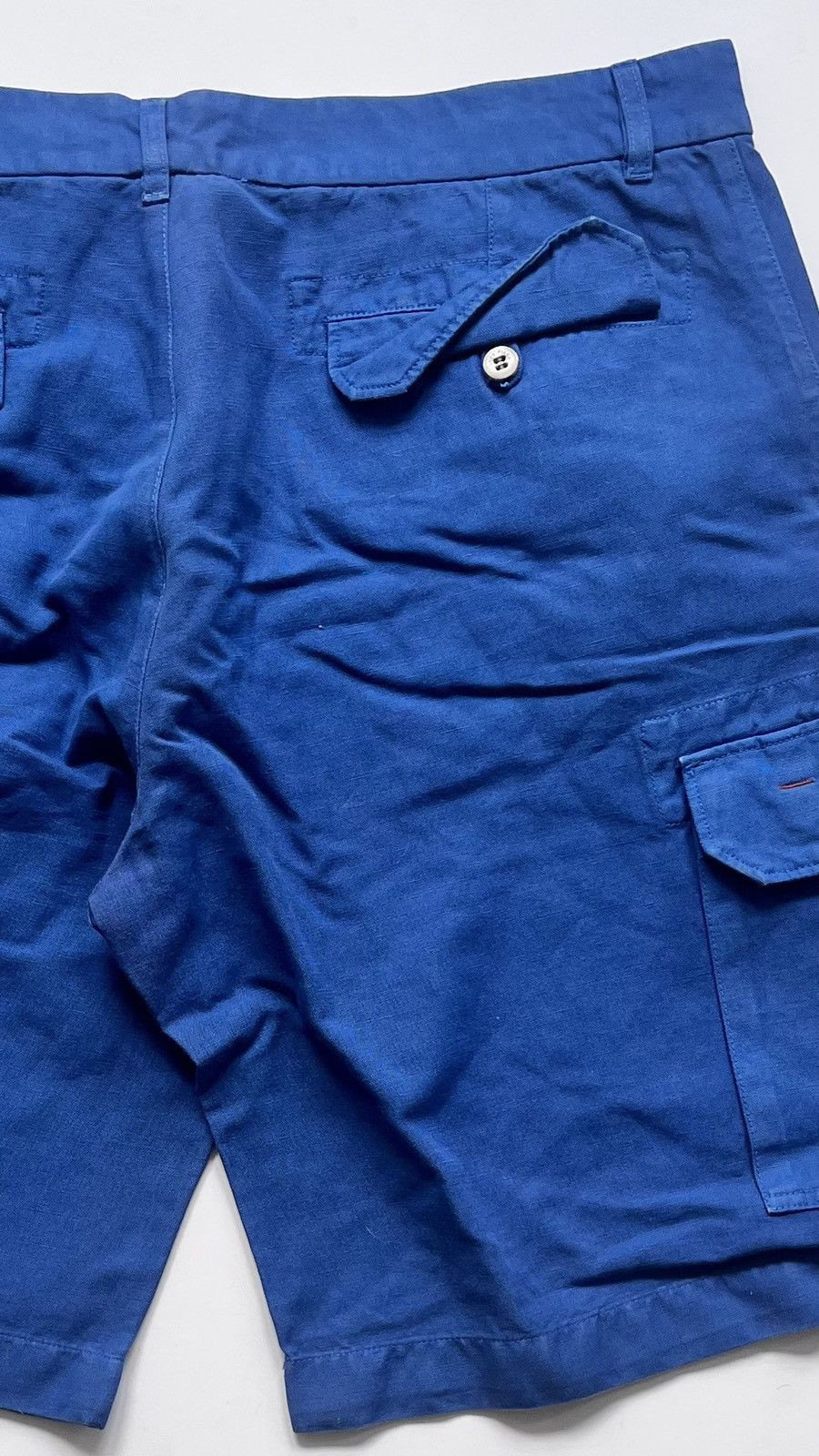 Loro Piana Loro Piana Cotton Mens Blue Shorts Size US 44 / EU 60 - 5 Thumbnail