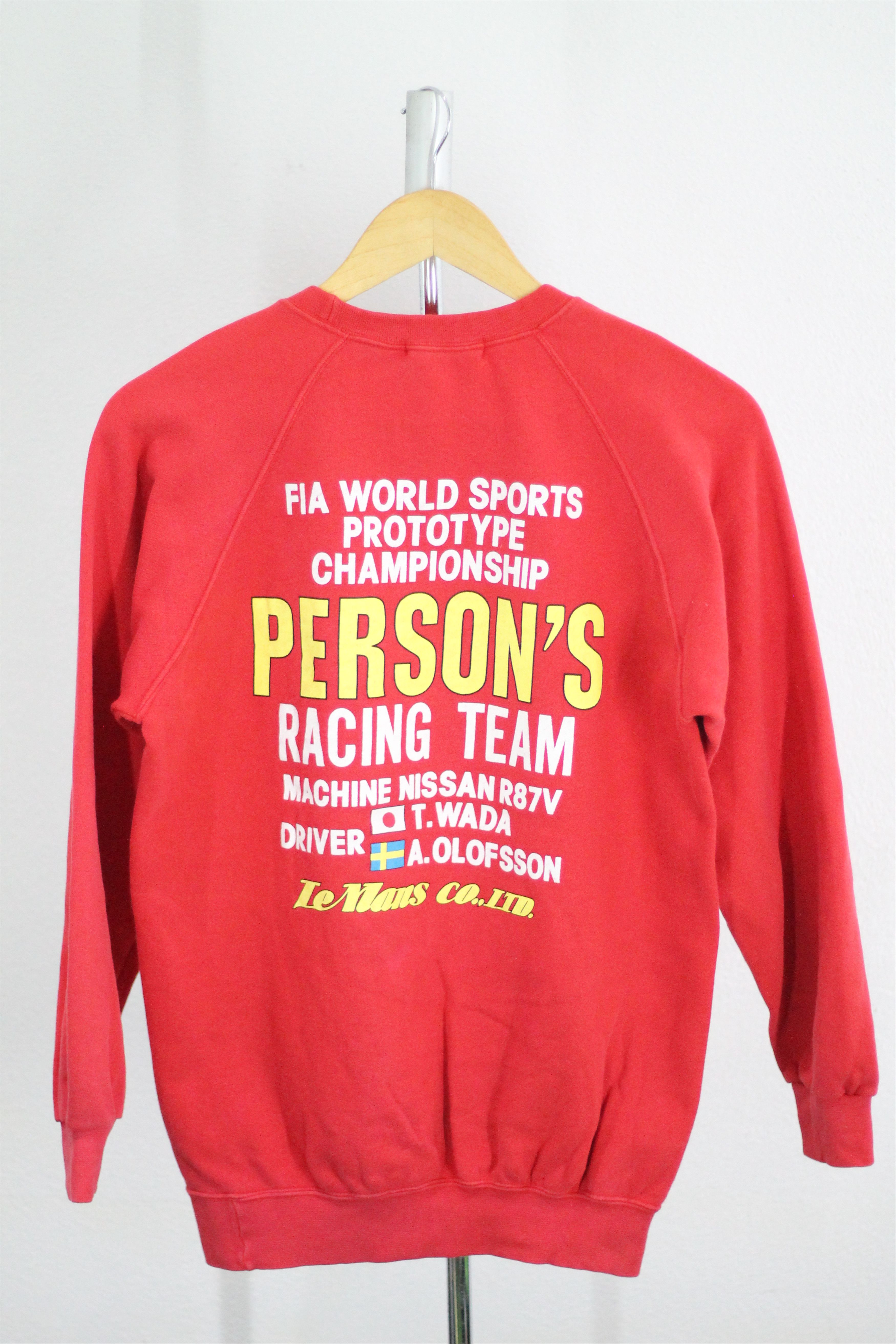 Sports Specialties × Vintage Vintage NISSAN Person's Racing Team Crewneck. Size US S / EU 44-46 / 1 - 4 Thumbnail