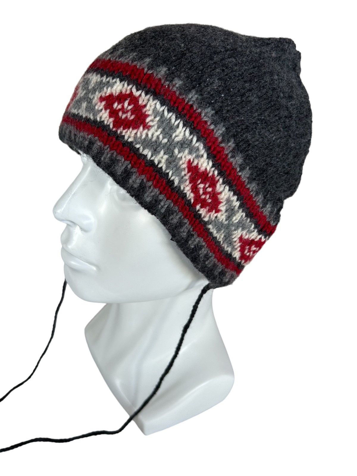 Ralph Lauren × Rugby Ralph Lauren Polo Jeans Ralph Lauren Vintage wool Beanie Hats Size ONE SIZE - 2 Thumbnail